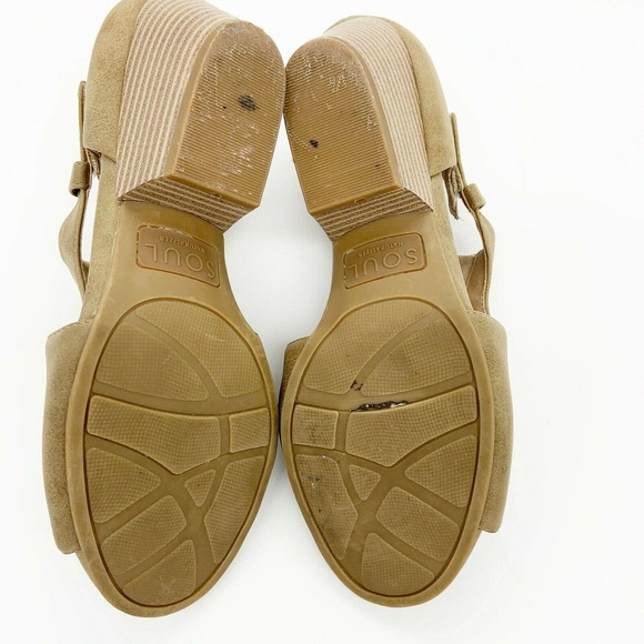 Naturalizer Daya Cutout Ankle Boots Open Toe Tan - Picture 8 of 9